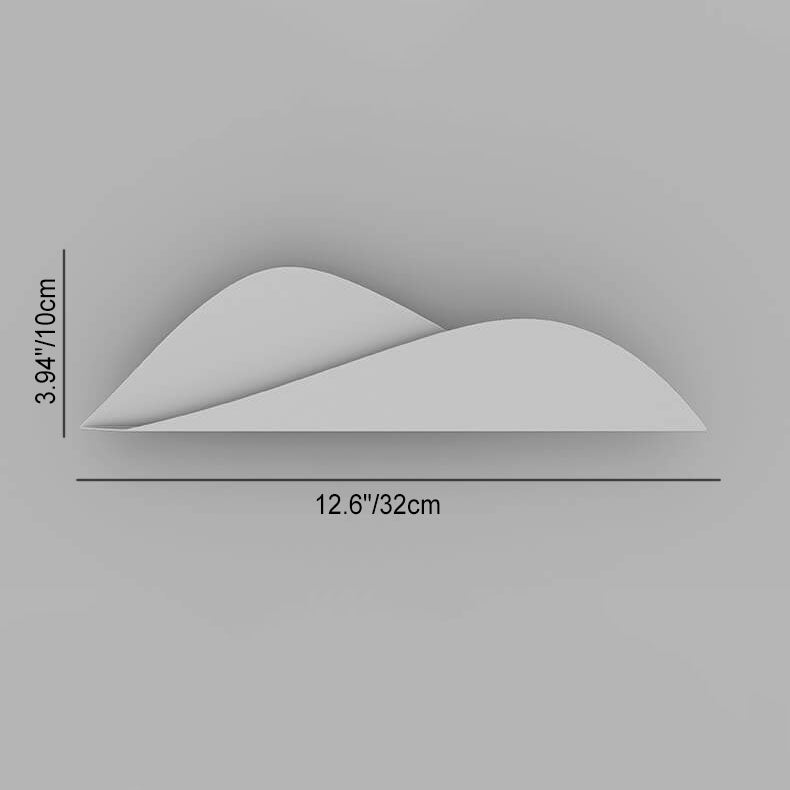 Moderne minimalistische drehbare LED-Wandleuchte