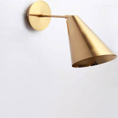 Nordic Simple Cone Metal 1-Light Wall Sconce Lamp