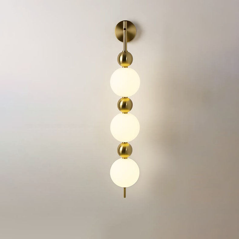 Nordic Minimalist Gourd String LED Wall Sconce Lamp