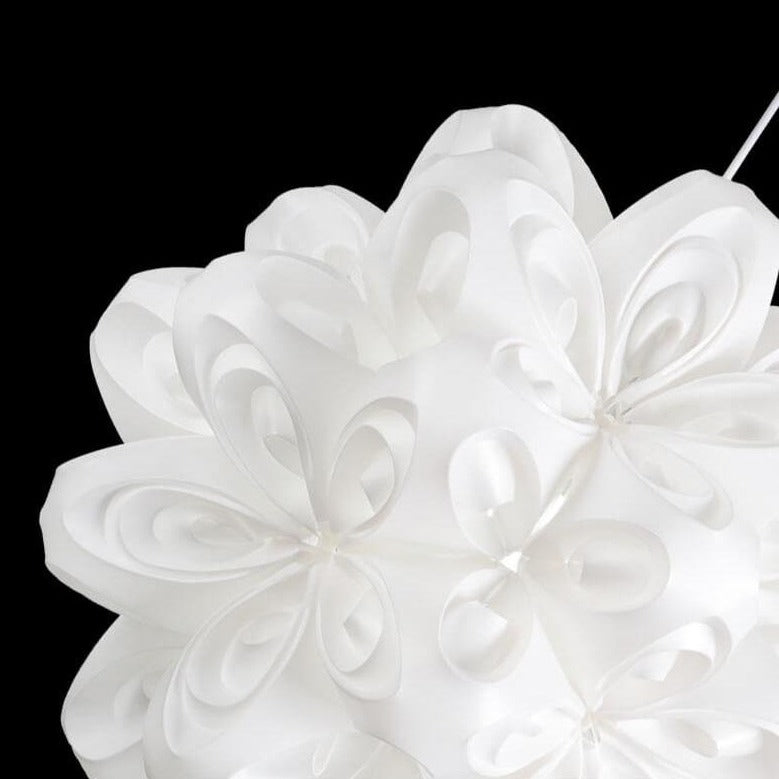 Nordic Simple Acryl Origami Flower Ball 1-Licht Pendelleuchte 