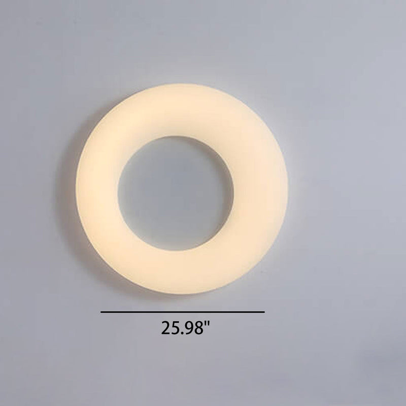 Nordic Creative PE Circle LED Wandleuchte