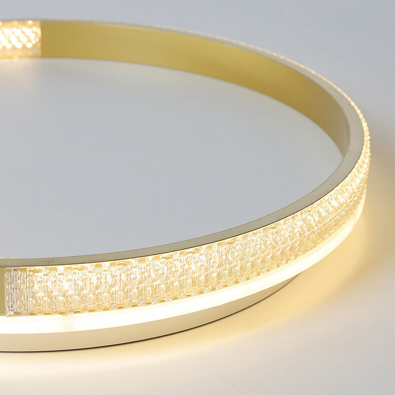 Nordic Light Luxury Square Ring LED Deckeneinbauleuchte