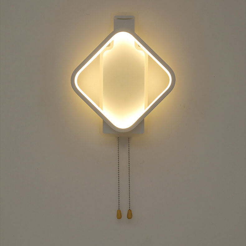 Modern Creative Square Color Light LED Wall Sconce Lamp