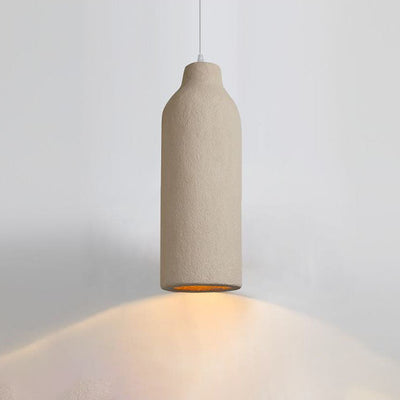 Contemporary Nordic Geometric Column 1-Light Pendant Light for Dining Room