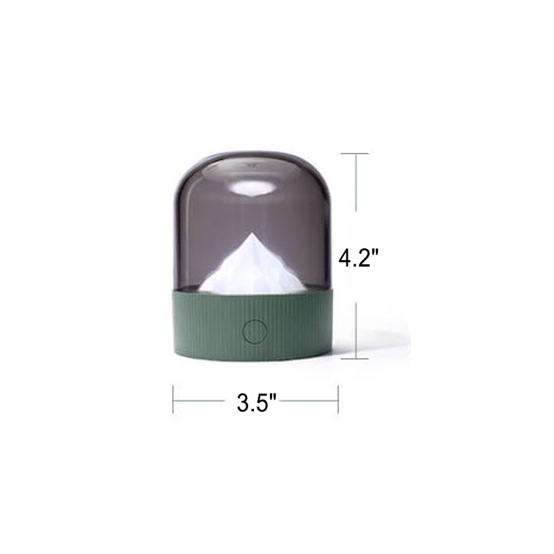 Kreative Retro Snow Mountain PC LED USB Nachtlicht Tischlampe