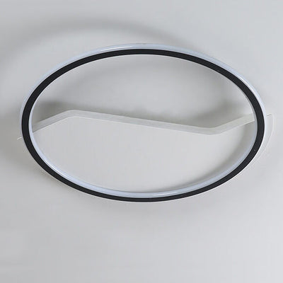 Nordic Modern Simple Round Creative LED Flush Mount Light