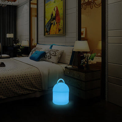 Modern PE Creative Portable Colorful Night Light LED Table Lamp