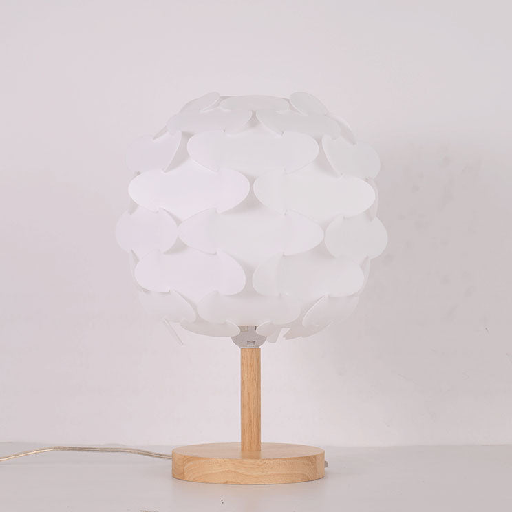 Lampe de table décorative créative nordique moderne à 1 lumière en acrylique 