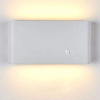 Human Body Induction Rechargeable Magnetic LED Outdoor Wall Sconce Lamp