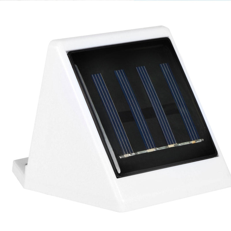 Outdoor Waterproof Plastic Solar LED Garden Wall Sconce Lamp