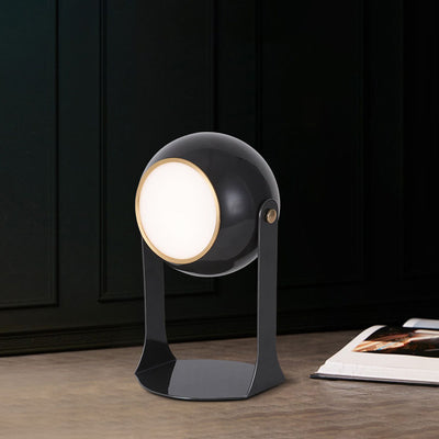 Lampe de table LED USB portable rotative Orb créative nordique