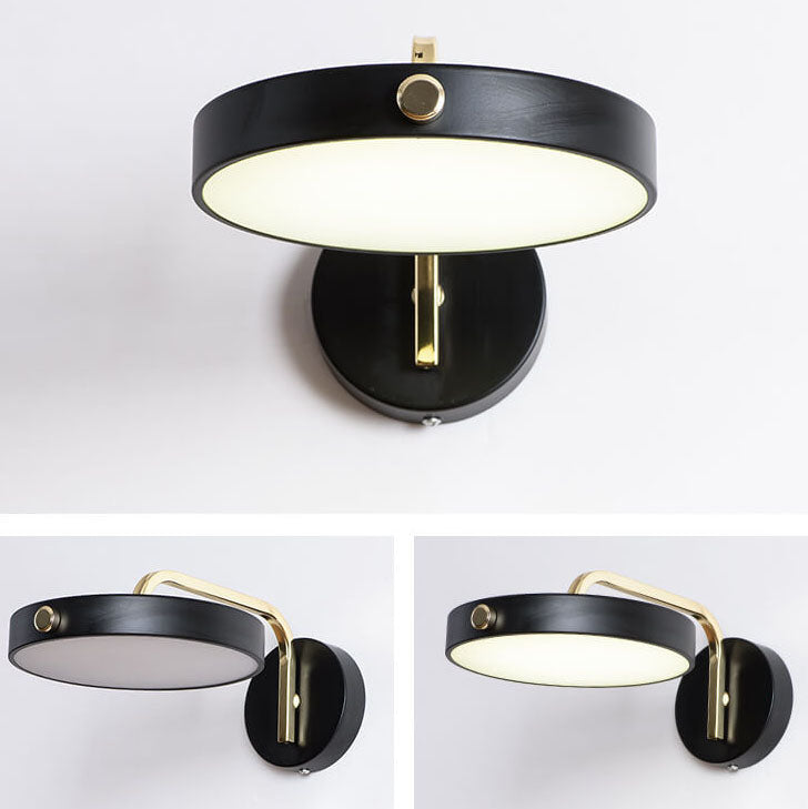 Modern Light Luxury Nordic Pie-shaped LED Wall Sconce Lamp