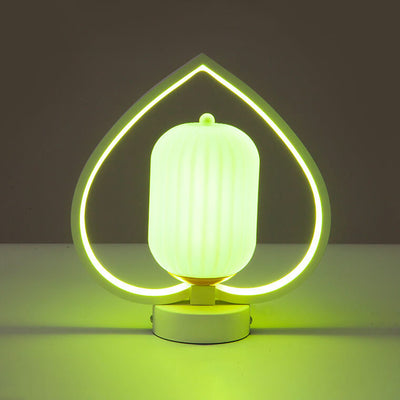 Creative Intelligent Heart Shape RGB Eye Care LED Table Lamp