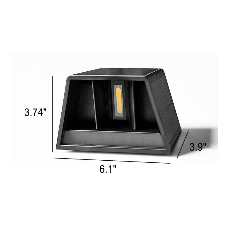 Dekoratives Solar-LED-Gartenboden-Einsatz-Landschaftslicht für den Außenbereich aus Acryl 