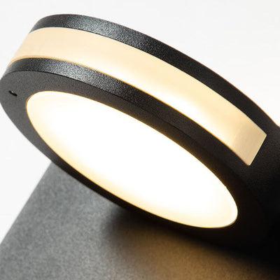 Moderne einfache flache Lese-USB-intelligente LED-Wandleuchte-Lampe