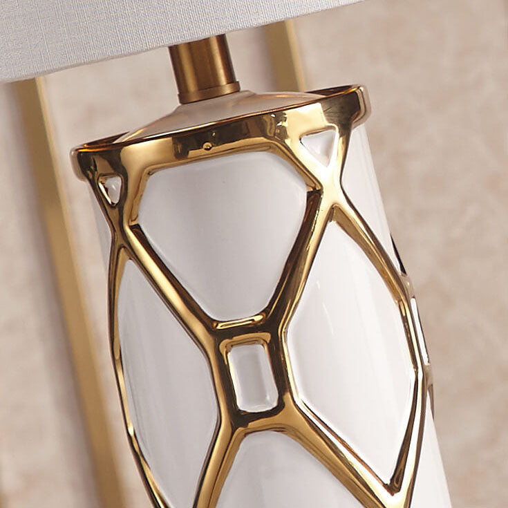 Nordic Light Luxus-Keramik-Tischlampe mit 1 Leuchte