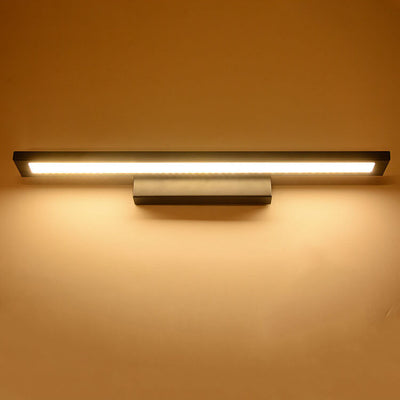 Modern Minimalist Wrought Iron Acrylic LED Vanity Light Wall Sconce Lamp