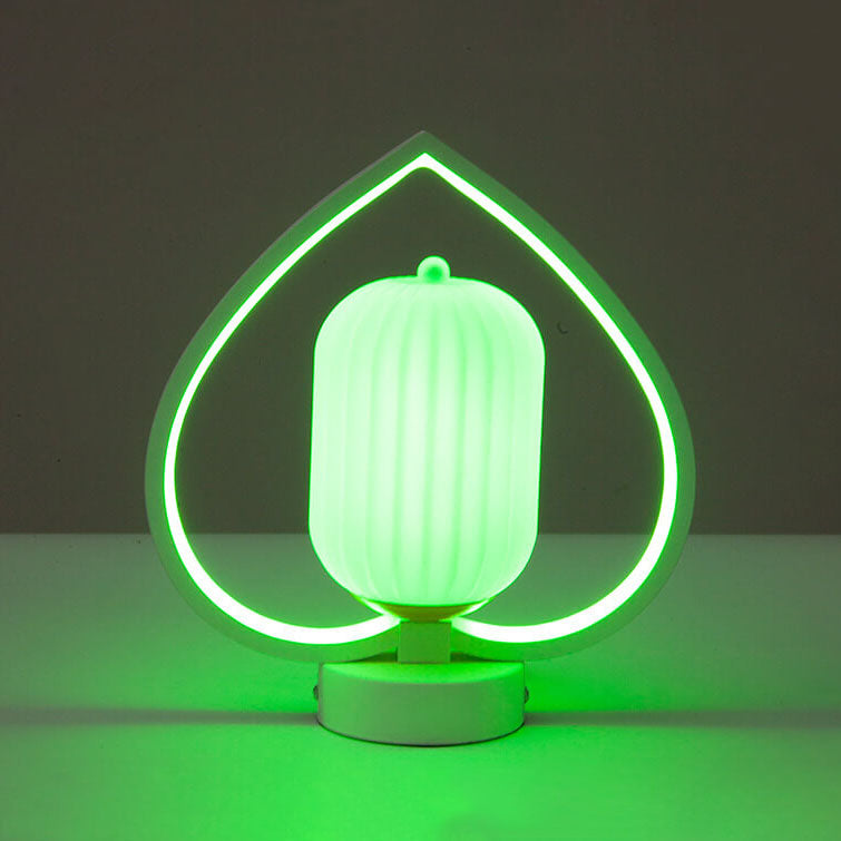 Creative Intelligent Heart Shape RGB Eye Care LED Table Lamp