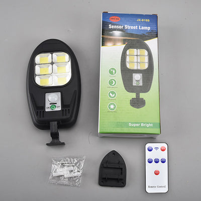 Lampe solaire extérieure d'applique murale de zone d'épi de LED imperméable de capteur de corps d'anneau