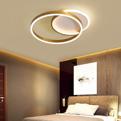 Nordic Creative Circle LED Flush Mount Ceiling Light