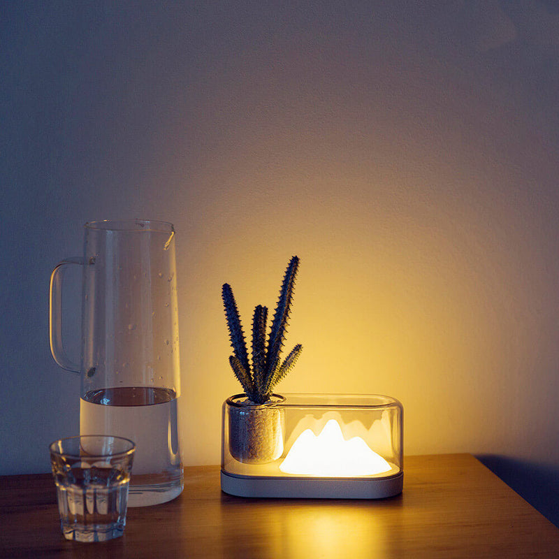 Creative Mountain Desktop-Lese-LED-Nachtlicht-Tischlampe