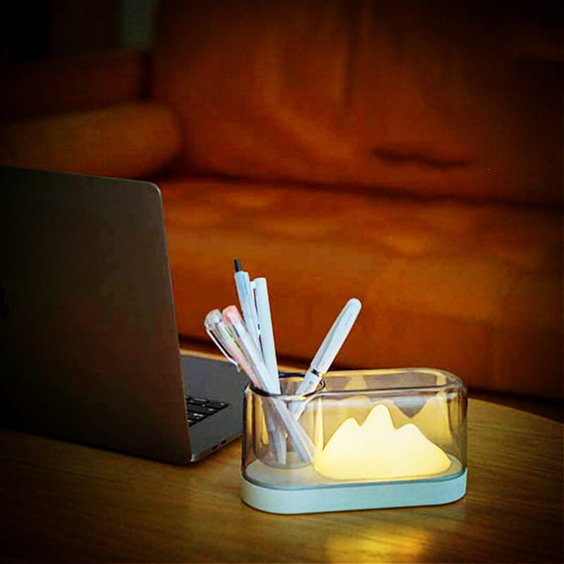 Creative Mountain Desktop Reading LED Night Light Table Lamp