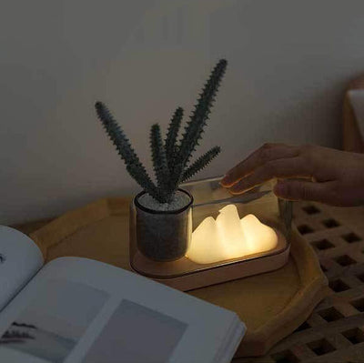 Creative Mountain Desktop-Lese-LED-Nachtlicht-Tischlampe
