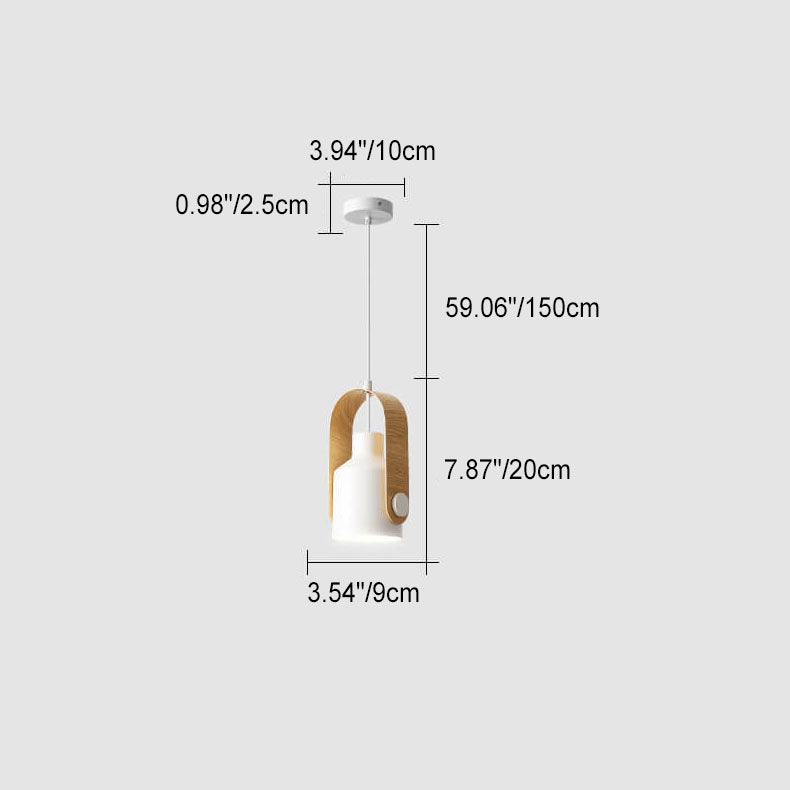 Moderne minimalistische drehbare LED-Wandleuchte