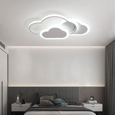 Creative Color Cloud Aluminum LED Flush Mount Ceiling Light