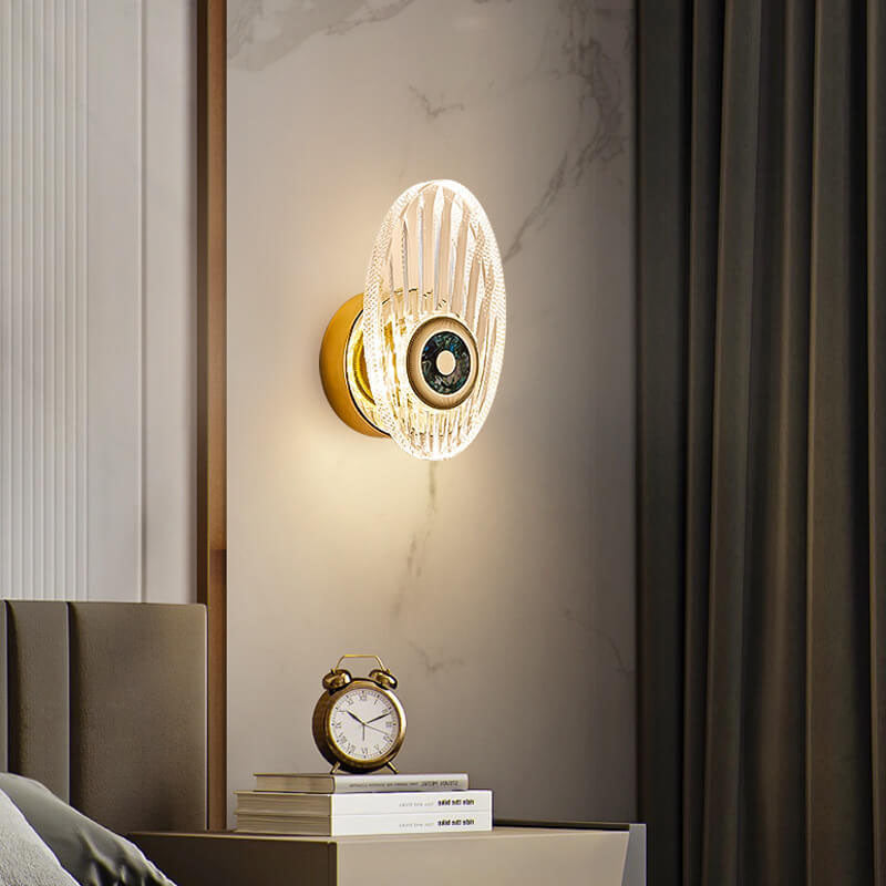 Modern Creative Shell Peacock LED Wall Sconce Lamp