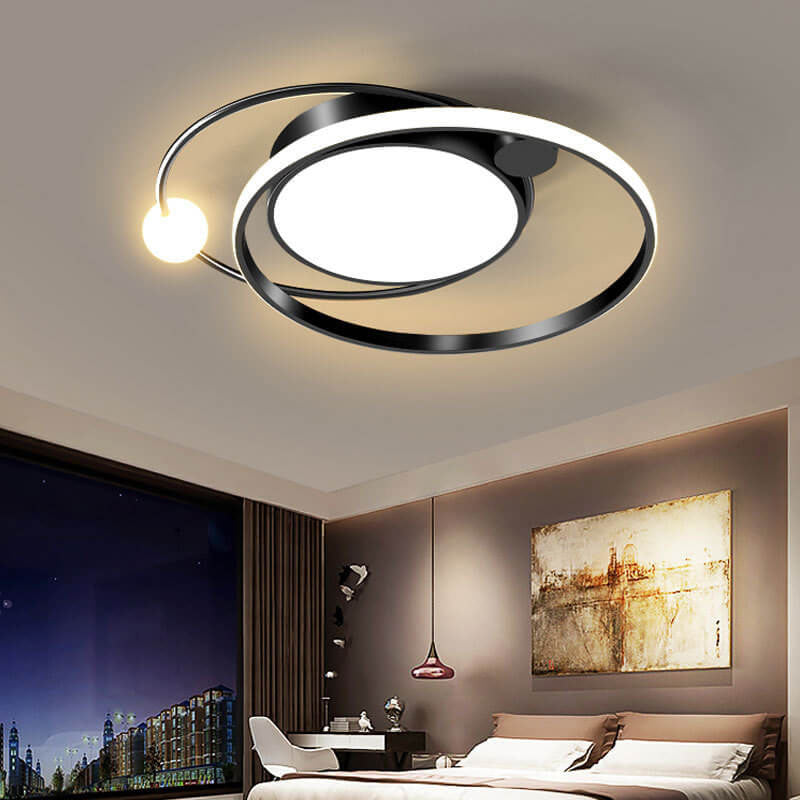 Nordic Round Circle LED Flush Mount Ceiling Light