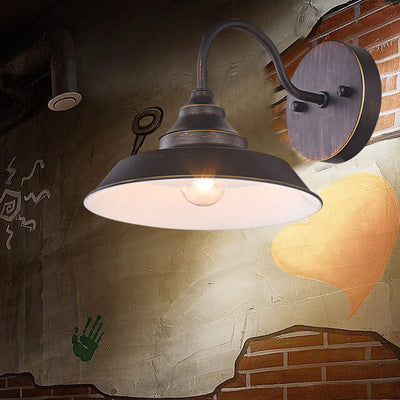 Lampe murale industrielle vintage Old Iron Barn 1/2/3 lumières 