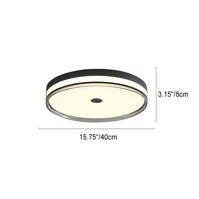 Modernes, minimalistisches Macron Semi-Flush Mount Light 