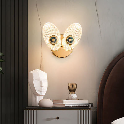 Modern Creative Shell Peacock LED Wall Sconce Lamp