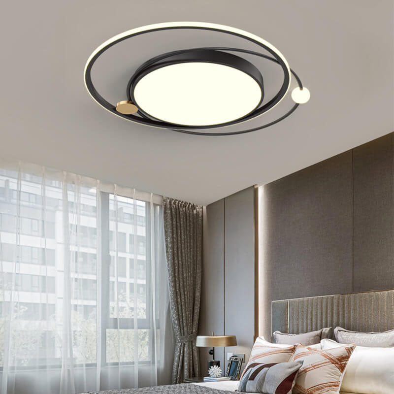 Nordic Round Circle LED Flush Mount Ceiling Light