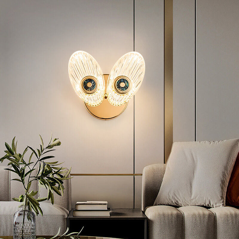 Modern Creative Shell Peacock LED Wall Sconce Lamp