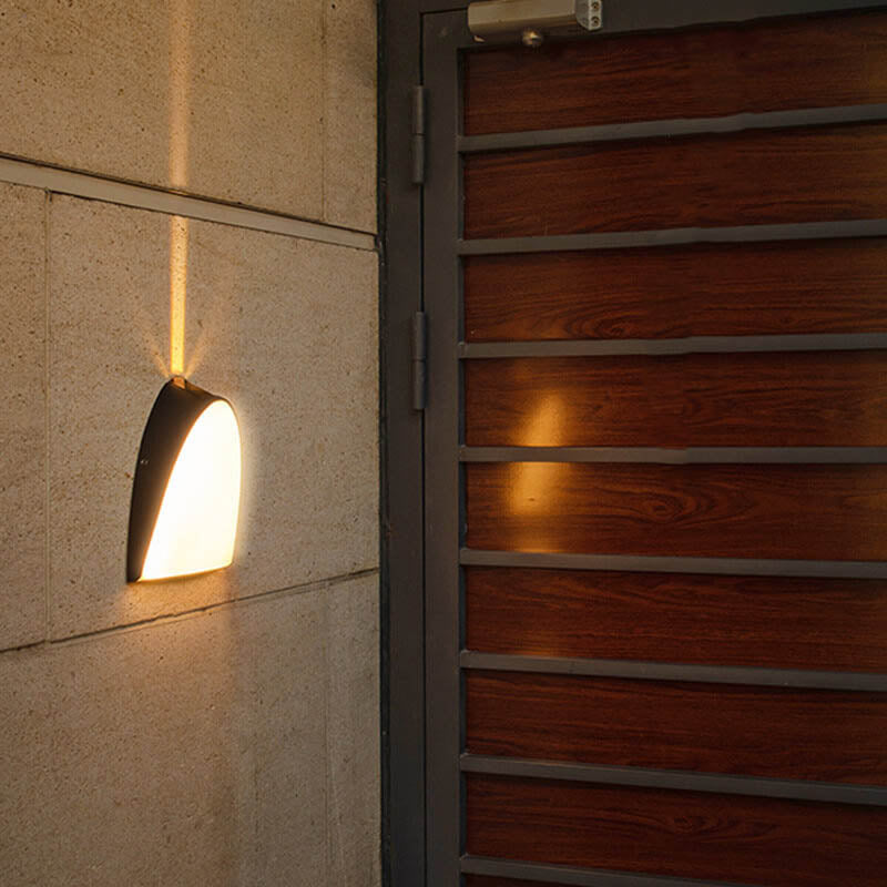 Einfaches Dreieck LED Wasserdichte Wandleuchte für den Außenbereich