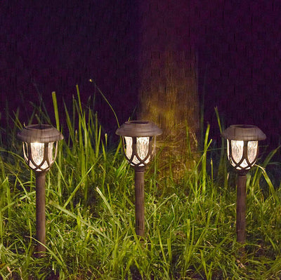 Lampe solaire à LED pour Patio extérieur, pelouse décorative, étanche, prise de terre 