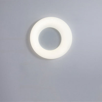 Nordic Creative PE Circle LED Wall Sconce Lamp