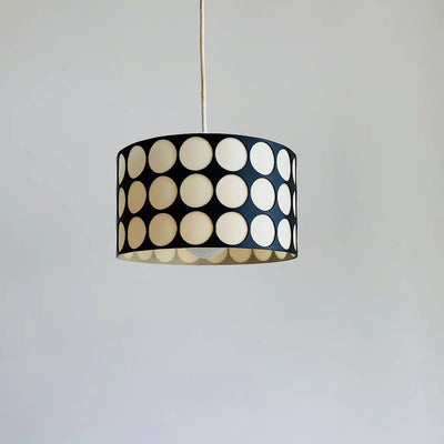 Europäische Vintage minimalistische Eisen-Leder-1-Licht-Pendelleuchte 