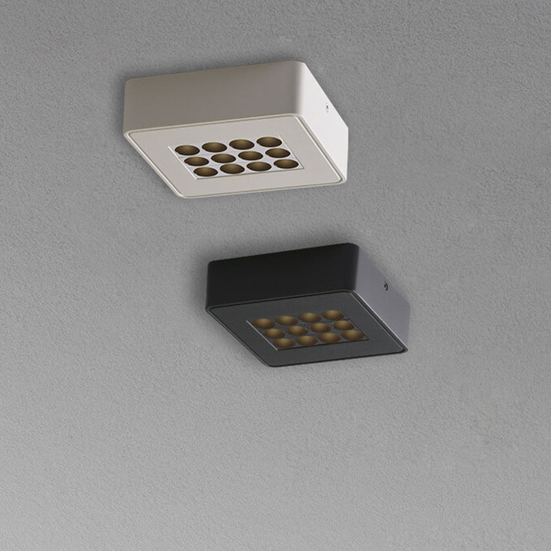 Minimalistischer quadratischer Strahler Downlight LED-Deckenleuchte zur bündigen Montage