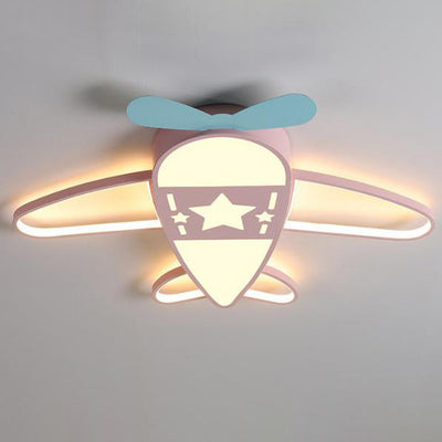 Lampe LED encastrée en forme d'avion, Art déco moderne, PC créatif pour enfants 