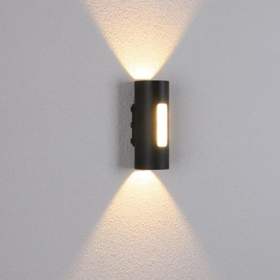 Modern Simplicity Acrylic Cylinder Shape Waterproof LED Outdoor Wall Sconce Lamp