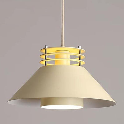 Industrial Iron Nordic Macaron Color 1-Light Pendant Light