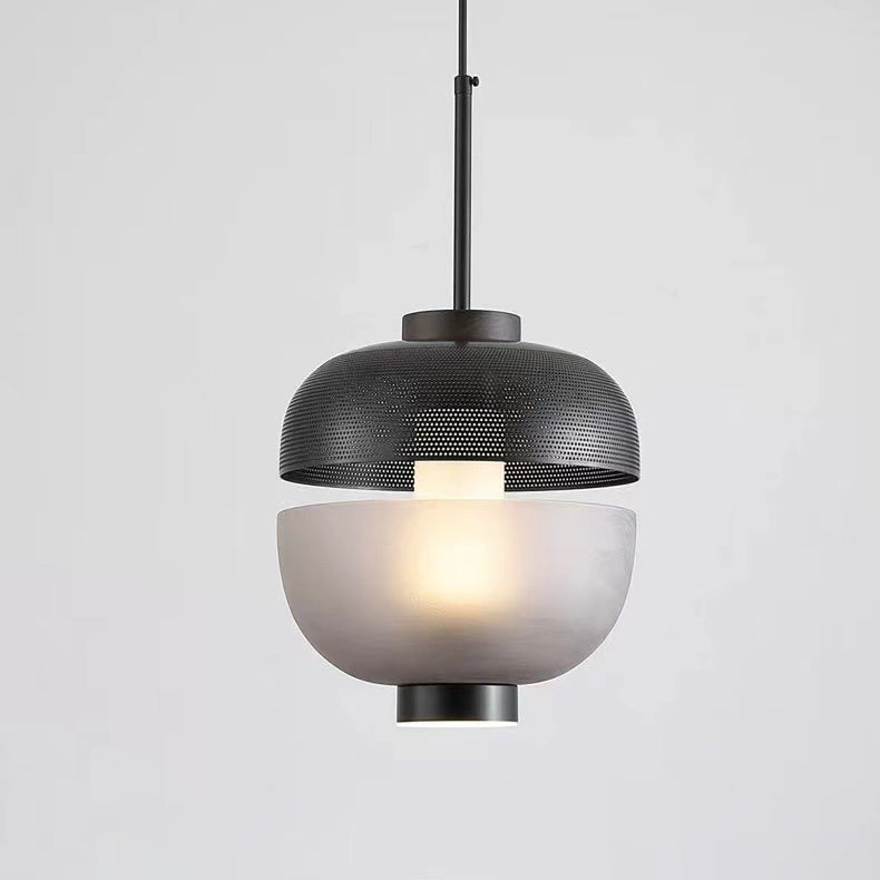 Modern Nordic Frosted Glass Creative LED Pendant Light