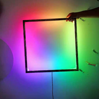 Creative RGB Square Shape Aluminum LED Wall Sconce Lamp