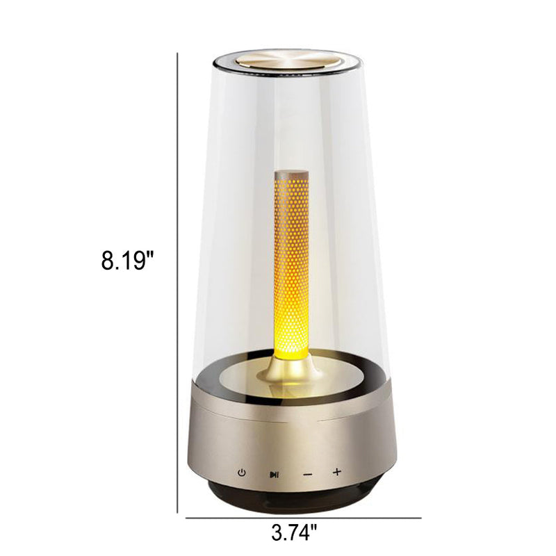 Creative Candle Design Bluetooth-Lautsprecher LED-Tischlampe 