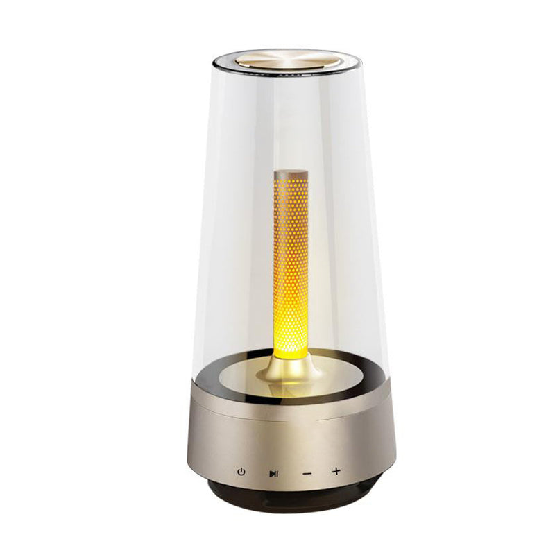 Creative Candle Design Bluetooth Speaker LED Table Lamp