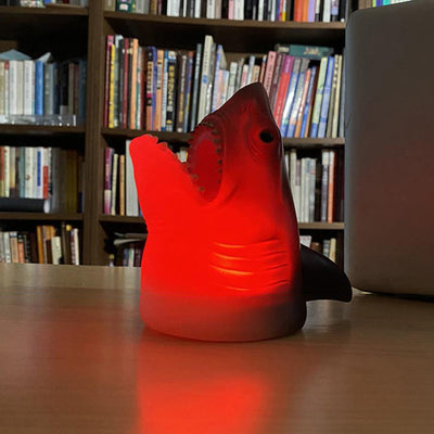 Creative Shark Silikon Pat LED Nachtlicht Tischlampe
