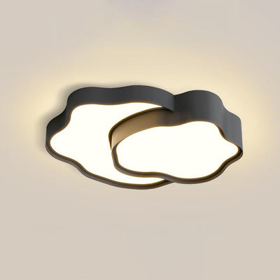 Nordic Minimalist Soft Cloud Design LED Flush Mount Ceiling Light